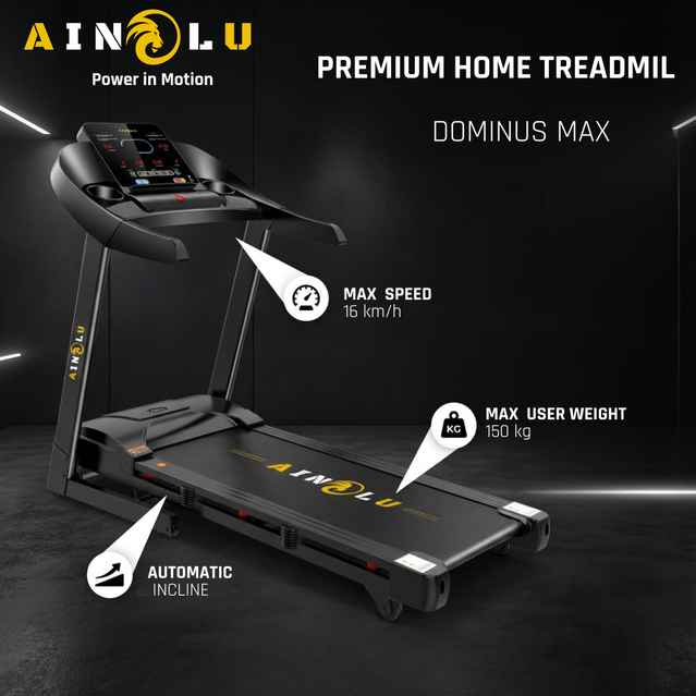 ELECTRIC TREADMILL AINOLU - DOMINUS MAX